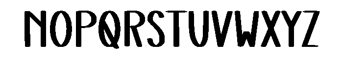 Blushing Cheeks Font LOWERCASE