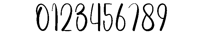 Blushing Holiday Font OTHER CHARS