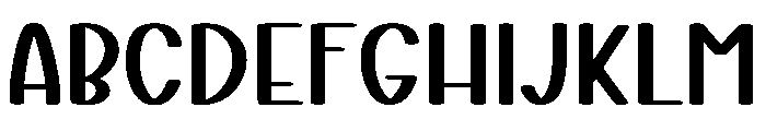 Blushing Letters Font UPPERCASE