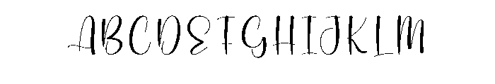 Blushing Valentine Font UPPERCASE