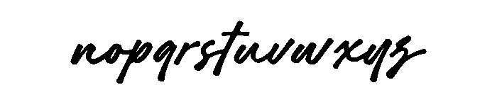 Blushy Charm Font LOWERCASE