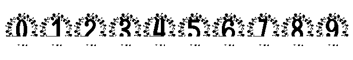 Blynford Split Monogram Font OTHER CHARS