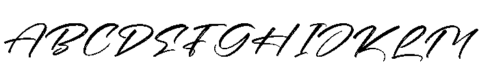 Blytthes Font UPPERCASE