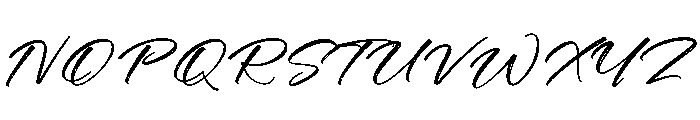 Blytthes Font UPPERCASE