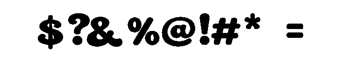Blyvora Font OTHER CHARS