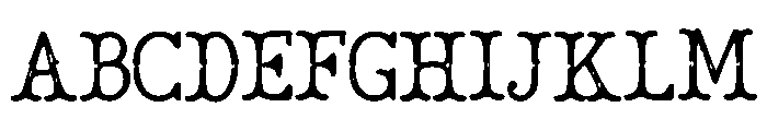blessful_hush Font UPPERCASE