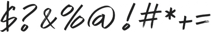 BLACK AREA otf (900) Font OTHER CHARS