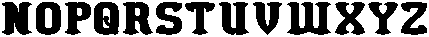 BLACK BIRD Bold otf (700) Font UPPERCASE