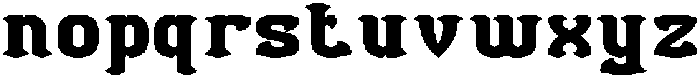 BLACK BIRD Bold otf (700) Font LOWERCASE