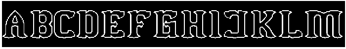 BLACK BIRD-Hollow-Inverse otf (900) Font UPPERCASE