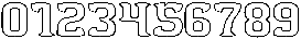 BLACK BIRD-Hollow otf (900) Font OTHER CHARS