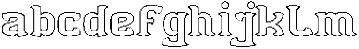 BLACK BIRD-Hollow otf (900) FONT