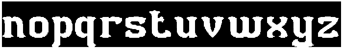 BLACK BIRD-Inverse otf (900) Font LOWERCASE