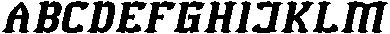 BLACK BIRD Italic otf (900) Font UPPERCASE