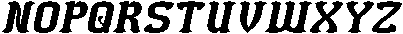 BLACK BIRD Italic otf (900) Font UPPERCASE