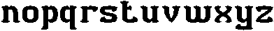 BLACK BIRD otf (900) Font LOWERCASE