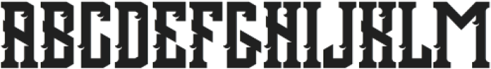 BLACK CITY Regular ttf (900) Font LOWERCASE