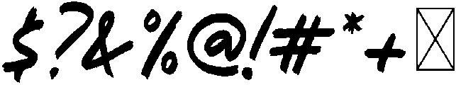 BLACK FRIDAY otf (900) Font OTHER CHARS