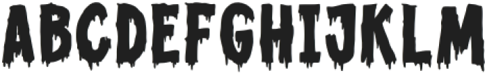BLACK MONSTER otf (900) Font UPPERCASE