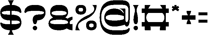 BLACK ROSE otf (900) Font OTHER CHARS