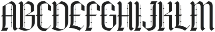 BLACKMIST-Regular otf (900) Font UPPERCASE