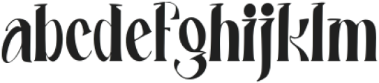 BLACKMONEY otf (900) Font LOWERCASE