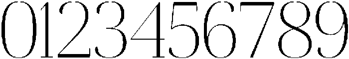 BLANCHE Regular otf (400) Font OTHER CHARS