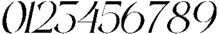 BLASTIGO Italic otf (400) Font OTHER CHARS