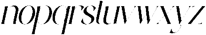 BLASTIGO Italic otf (400) Font LOWERCASE