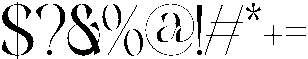 BLASTIGO Regular otf (400) Font OTHER CHARS