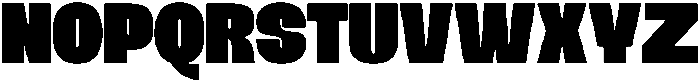 BLEKS Regular otf (400) Font UPPERCASE