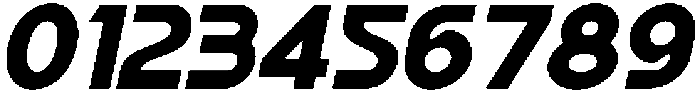 BLINKO Oblique otf (400) Font OTHER CHARS