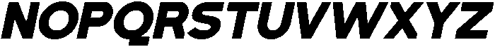BLINKO Oblique otf (400) Font UPPERCASE