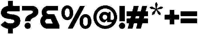 BLINKO Regular otf (400) Font OTHER CHARS
