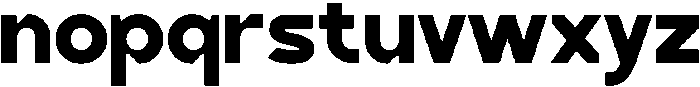 BLINKO Regular otf (400) Font LOWERCASE