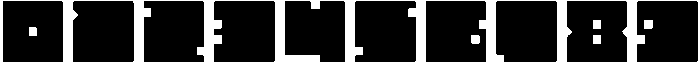 BLOCK-Light otf (300) Font OTHER CHARS