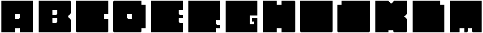 BLOCK-Light otf (300) Font UPPERCASE