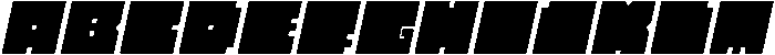 BLOCK otf (700) Font UPPERCASE
