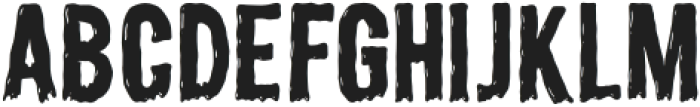 BLOODFY Regular otf (400) Font UPPERCASE