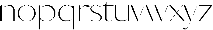 BLOOM otf (400) Font LOWERCASE