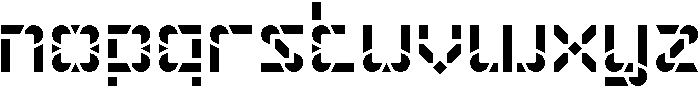 BLOSSOM otf (400) Font LOWERCASE