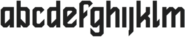 BLUDSPORT-Regular otf (400) Font LOWERCASE