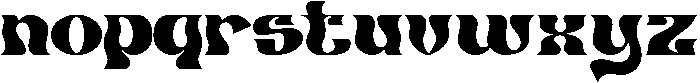 BLUE OCEAN otf (400) Font LOWERCASE