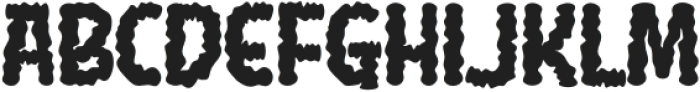 Blacem-Regular otf (400) Font UPPERCASE