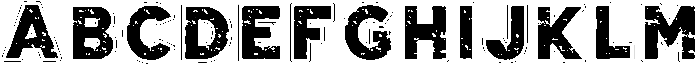 Black Army Regular otf (900) Font UPPERCASE