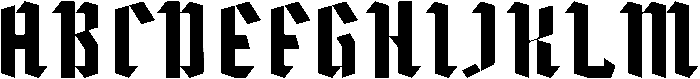 Black Barone otf (900) Font UPPERCASE