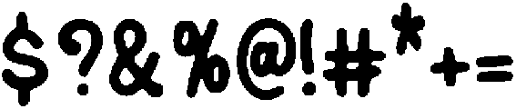 Black Brown Regular otf (900) Font OTHER CHARS