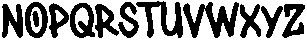 Black Brown Regular otf (900) Font LOWERCASE