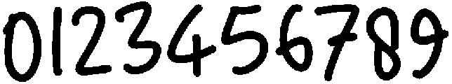 Black Brownies Regular otf (900) Font OTHER CHARS