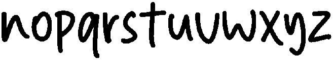Black Brownies Regular otf (900) Font LOWERCASE